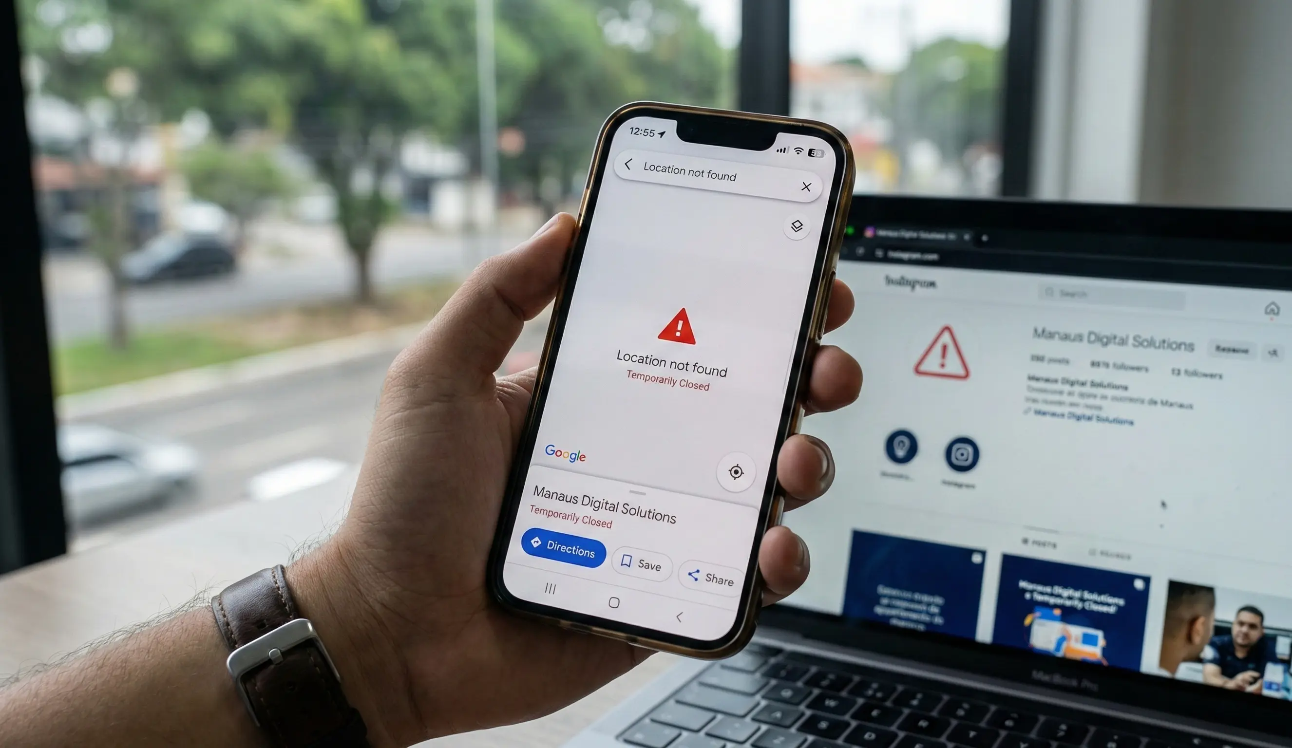 3 Erros no Instagram e Google